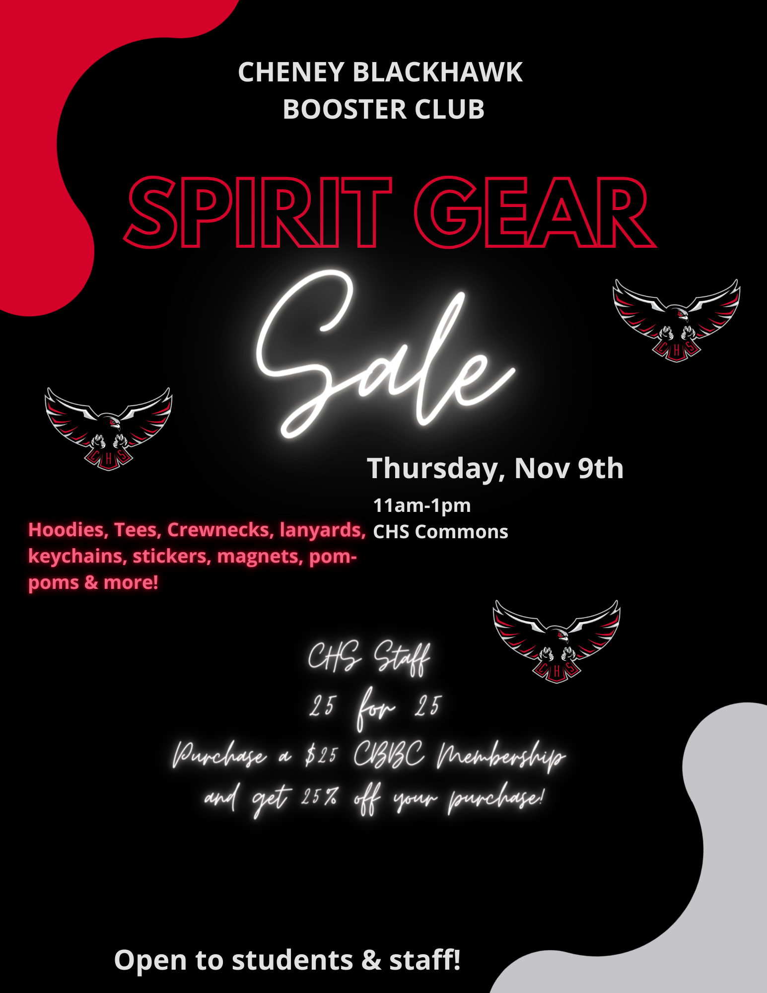 2023-24 spirit gear sale!