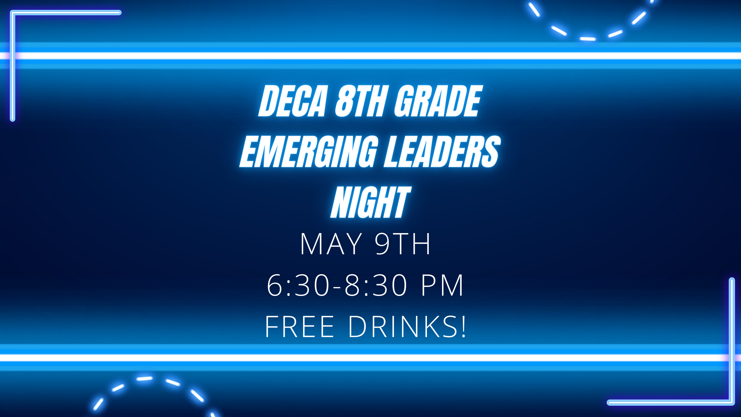 DECA 8th grade emerging leaders night